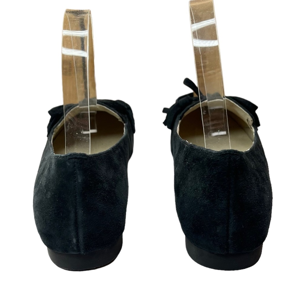 Propet black suede loafers with tassels flats womens shoes size 7.5 - Picture 14 of 15